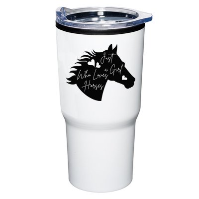 Just A Who Loves Horses Horse Gifts For Horse Tumbler