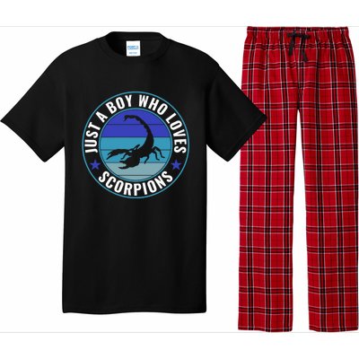 Just A Who Loves Scorpions Meaningful Gift Pajama Set