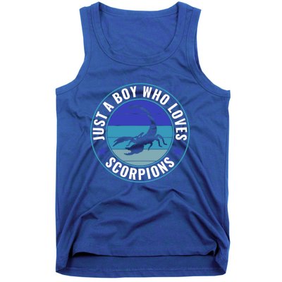 Just A Who Loves Scorpions Meaningful Gift Tank Top