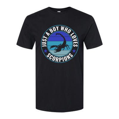 Just A Who Loves Scorpions Meaningful Gift Softstyle CVC T-Shirt