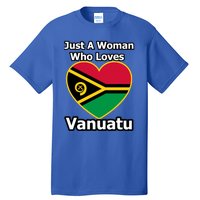 Just A Who Loves Vanuatu Cute Gift Tall T-Shirt