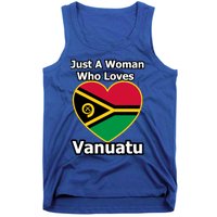 Just A Who Loves Vanuatu Cute Gift Tank Top