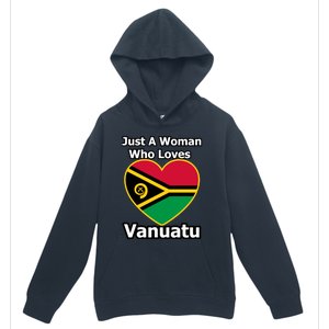 Just A Who Loves Vanuatu Cute Gift Urban Pullover Hoodie