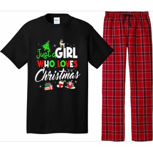 Just A Who Loves Christmas Meaningful Gift Pajama Set