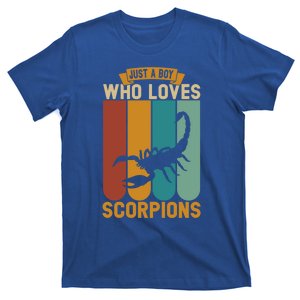 Just A Who Loves Scorpions Great Gift T-Shirt