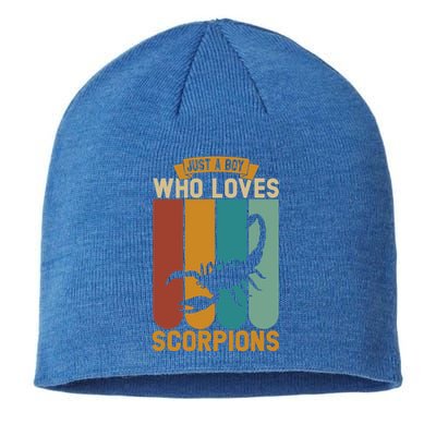 Just A Who Loves Scorpions Great Gift Sustainable Beanie