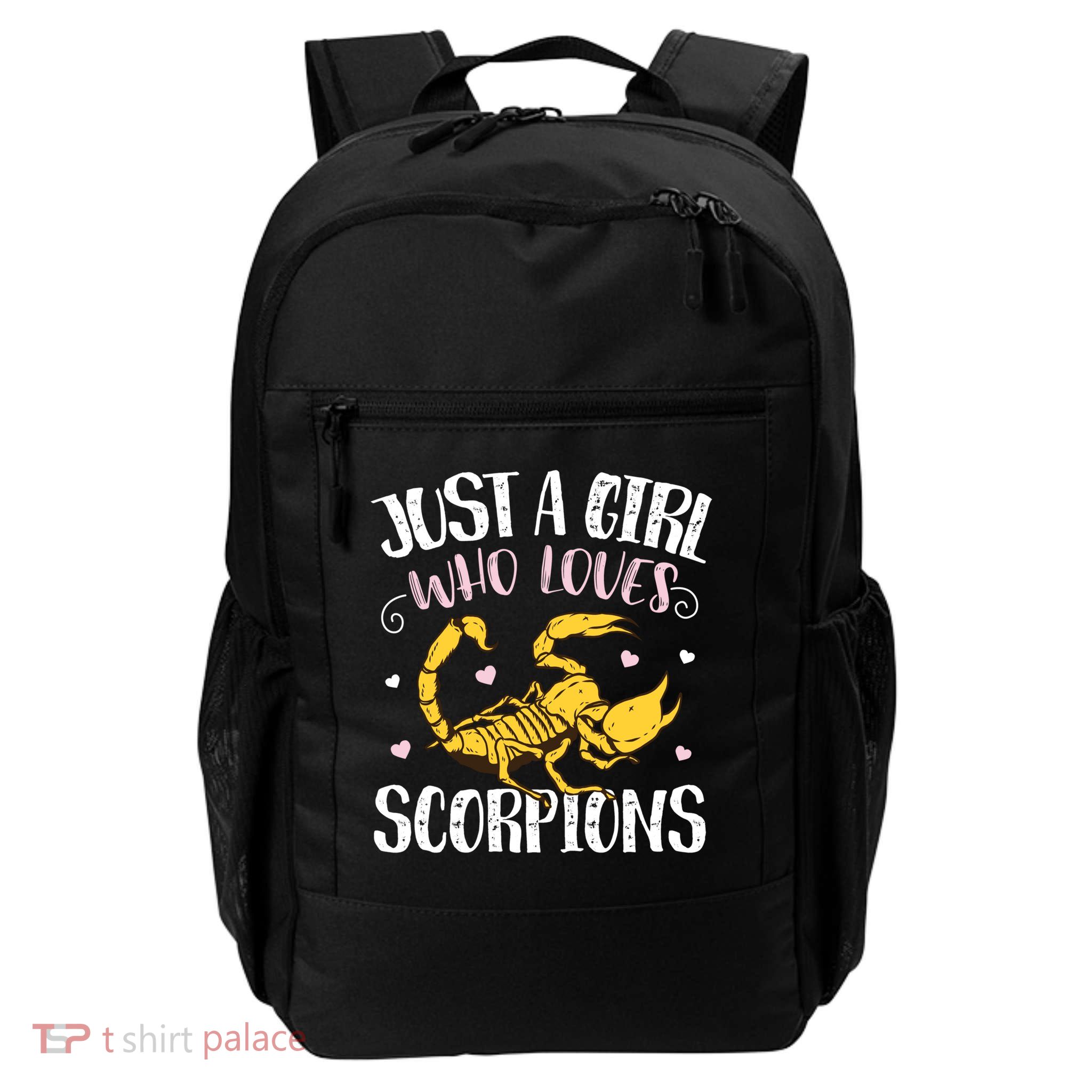 Just A Who Loves Scorpions – Funny Scorpion Cute Gift Backpack