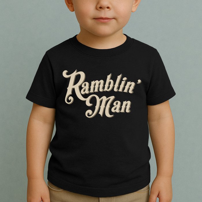 J.A.S.O.N Aldean Wearing Ramblin Man Toddler T-Shirt