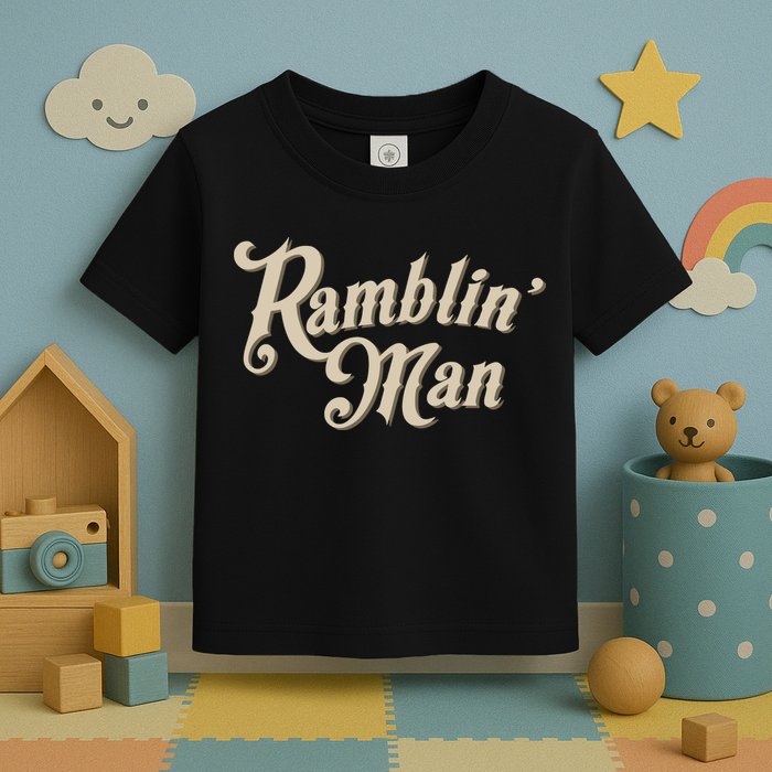 J.A.S.O.N Aldean Wearing Ramblin Man Toddler T-Shirt
