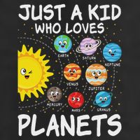 Just A Who Loves Planets Space Solar System Boy Girl Adult Drive Performance Visor