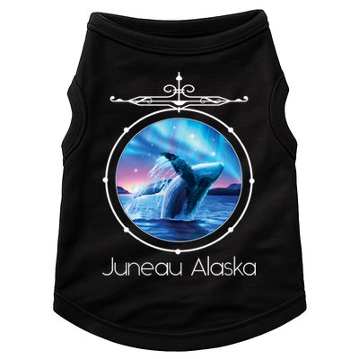 Juneau Alaska Whale Watching Aurora Borealis Souvenir Gift Doggie Tank