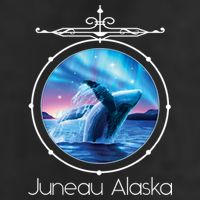 Juneau Alaska Whale Watching Aurora Borealis Souvenir Gift Golf Towel