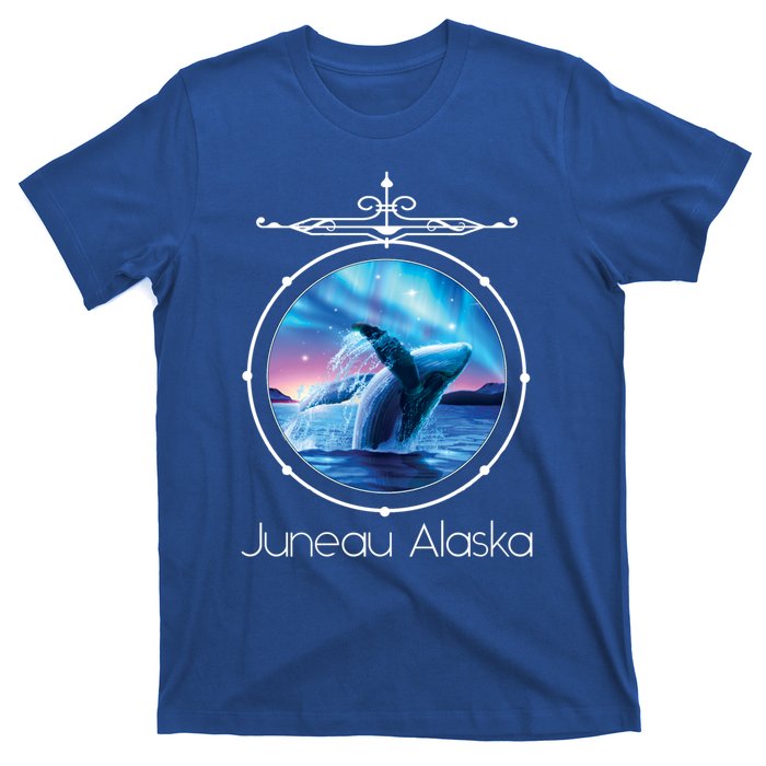 Juneau Alaska Whale Watching Aurora Borealis Souvenir Gift T-Shirt