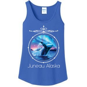 Juneau Alaska Whale Watching Aurora Borealis Souvenir Gift Ladies Essential Tank