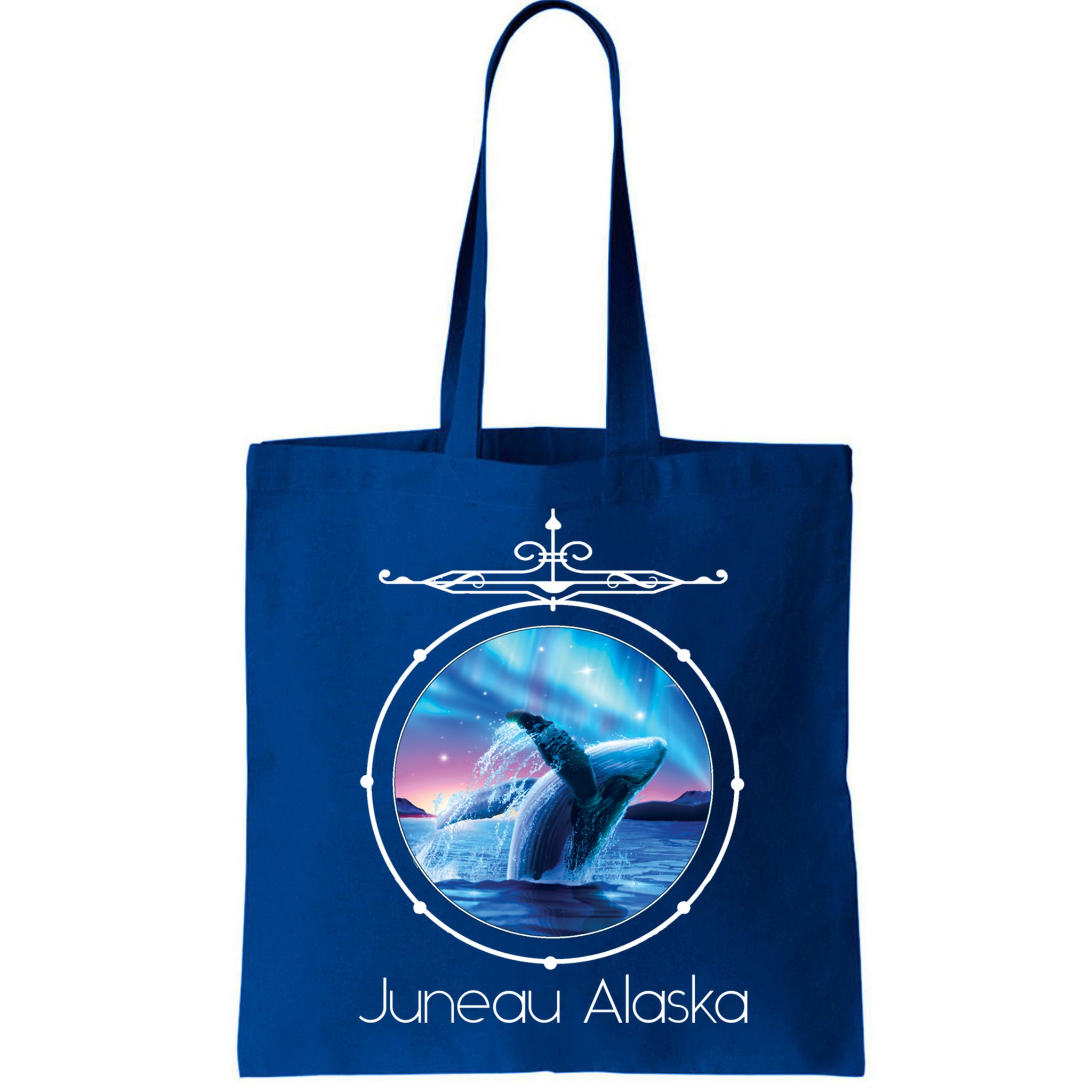 Juneau Alaska Whale Watching Aurora Borealis Souvenir Gift Bag