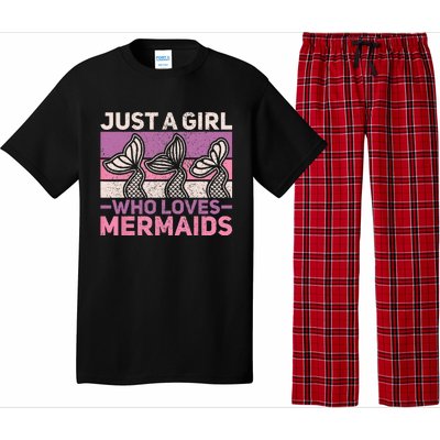 Just A Who Loves Mermaids Mermaid Birthday Party Outfit Pajama Set