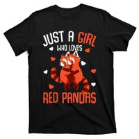 Just A Who Loves Red Pandas T-Shirt