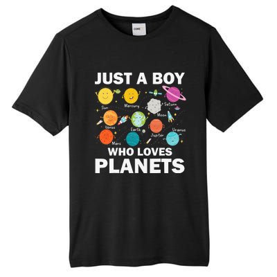 Just A Who Loves Planets Solar System Astrology Space Tall Fusion ChromaSoft Performance T-Shirt