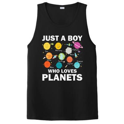 Just A Who Loves Planets Solar System Astrology Space PosiCharge Competitor Tank