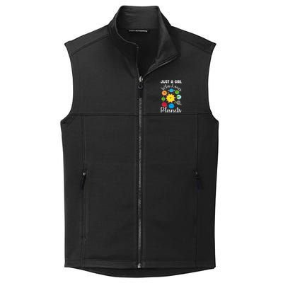 Just A Who Loves Planets Space Planets Stars Collective Smooth Fleece Vest