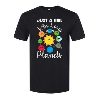 Just A Who Loves Planets Space Planets Stars Softstyle CVC T-Shirt