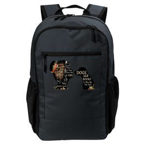 Just A Who Loves Books And Dogs Gift Daily Commute Backpack