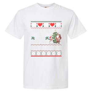 Just A Who Loves Christmas And Alligators Ugly Sweater Gift Garment-Dyed Heavyweight T-Shirt