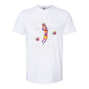 Just A  Who Loves Basketball sport lovers Funny Softstyle CVC T-Shirt