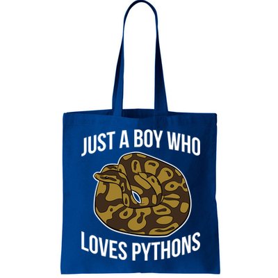 Just A Who Loves Ball Pythons Cute Ball Python Snake Gift Tote Bag