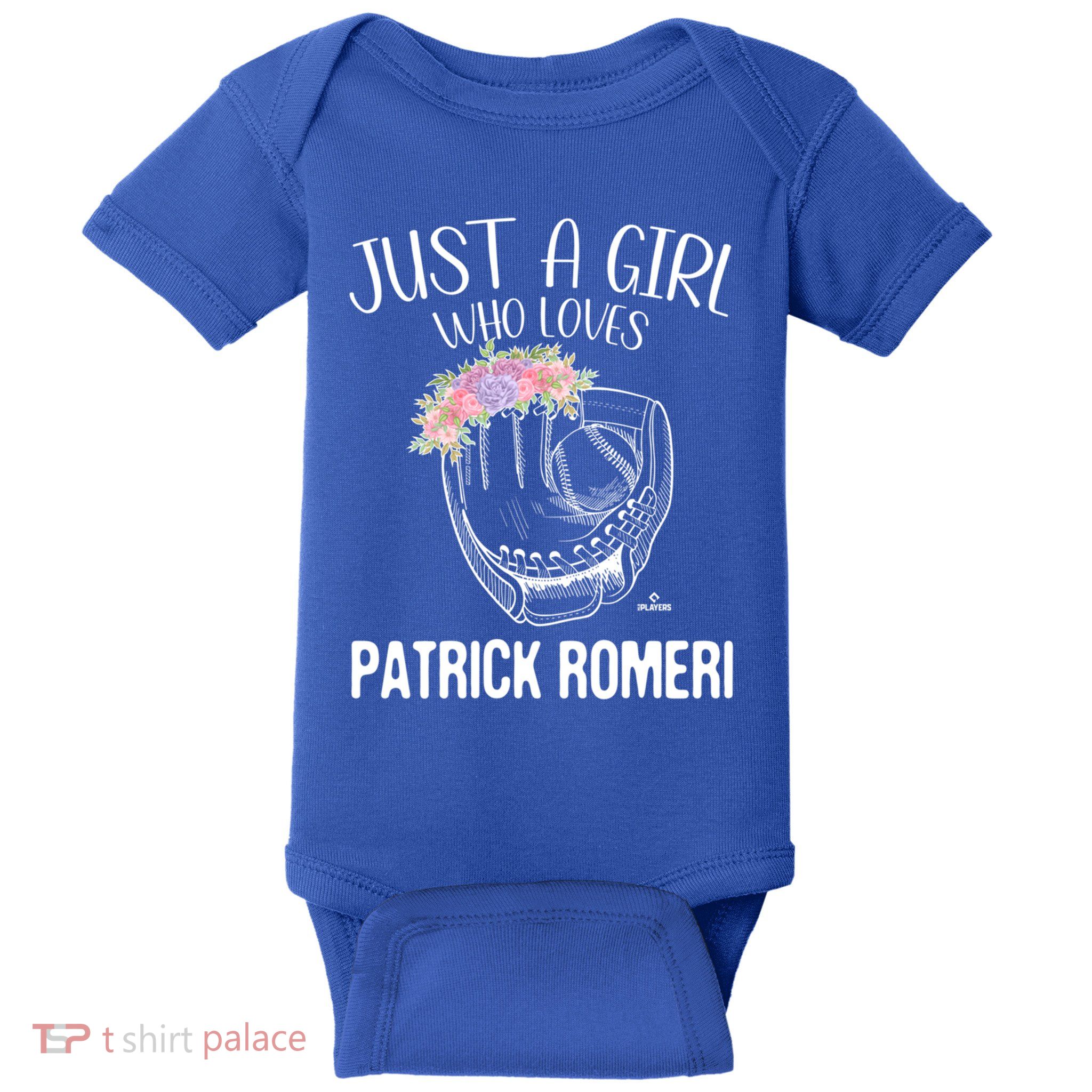 Just A Who Loves Patrick Romeri Prospect Baseball Fan Gift Baby Bodysuit