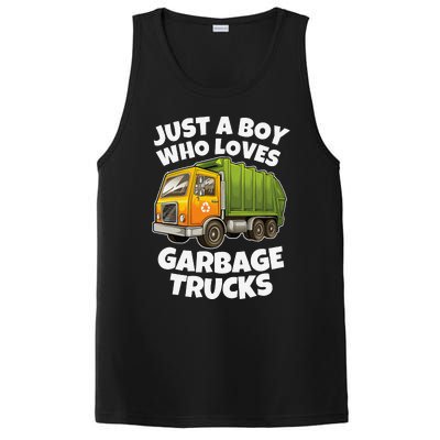 Just A Who Loves Garbage Trucks Recycling Day PosiCharge Competitor Tank