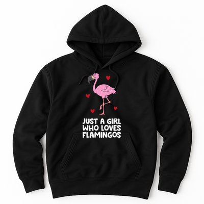 Just A  Who Loves Flamingos Hoodie