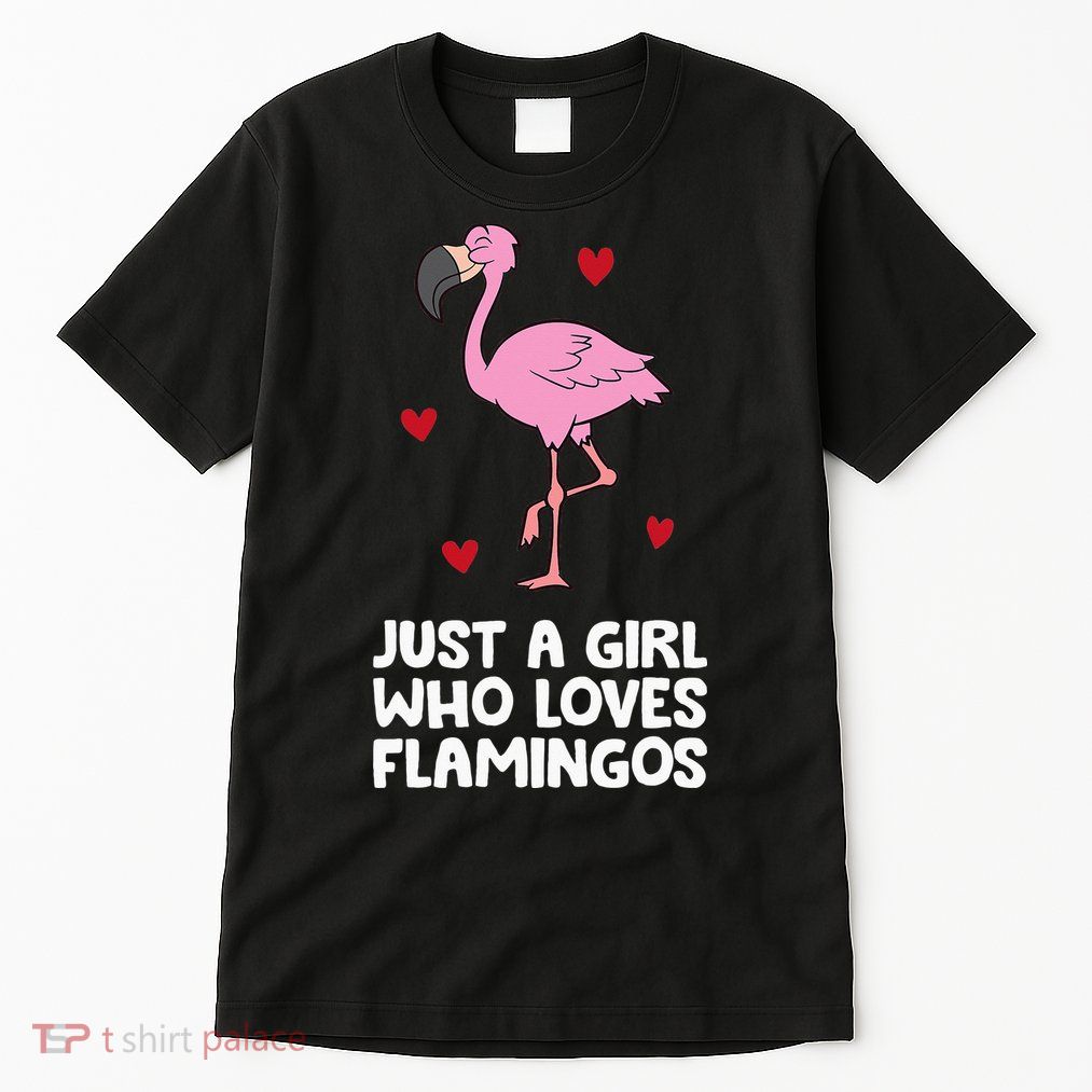 Just A  Who Loves Flamingos Tall T-Shirt