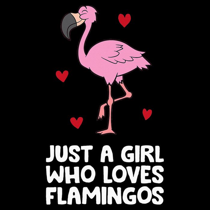 Just A  Who Loves Flamingos Bucket Hat