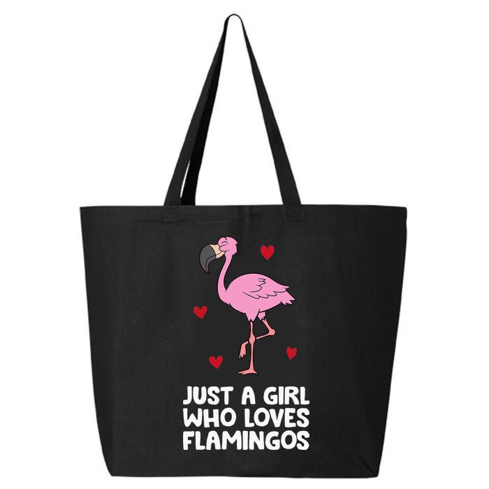 Just A  Who Loves Flamingos 25L Jumbo Tote