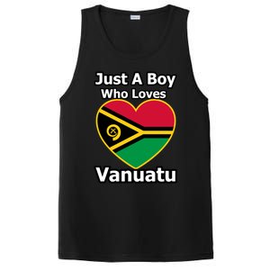 Just A Who Loves Vanuatu Gift PosiCharge Competitor Tank