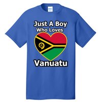 Just A Who Loves Vanuatu Gift Tall T-Shirt