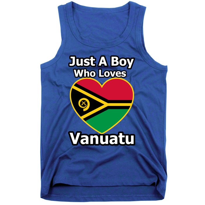 Just A Who Loves Vanuatu Gift Tank Top