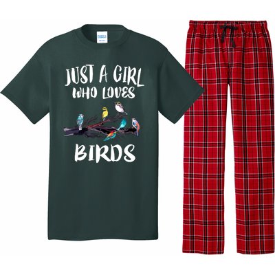 Just A Who Loves Birds Birding Lovers Birdwatcher Pajama Set