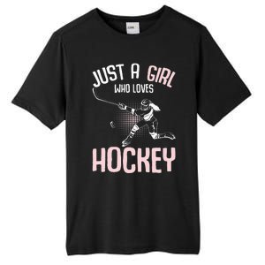 Just a  who loves Hockey Ice Tall Fusion ChromaSoft Performance T-Shirt