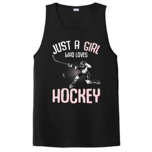 Just a  who loves Hockey Ice PosiCharge Competitor Tank