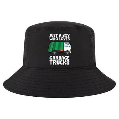 Just A Who Loves Garbage Trucks Gift Cool Comfort Performance Bucket Hat