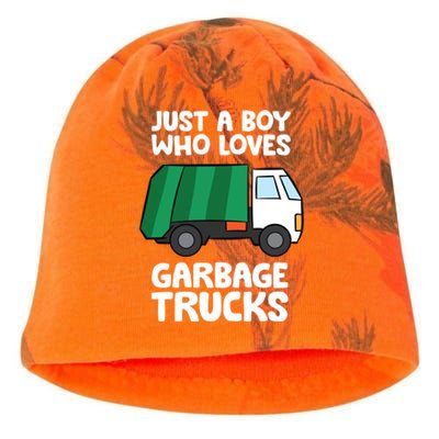 Just A Who Loves Garbage Trucks Gift Kati - Camo Knit Beanie