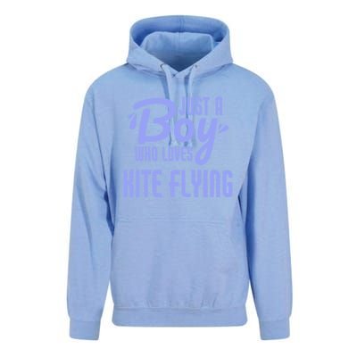 Just A Who Loves Kite Flying Funny Kite Flyer Cool Gift Unisex Surf Hoodie