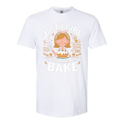 Just A Who Loves To Bake Cute Baking Lover Graphic Gift Softstyle CVC T-Shirt