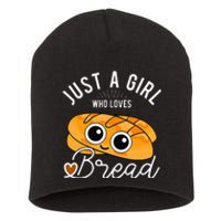 Just A Who Loves Bread Breadmaker Baking Funny Baker Short Acrylic Beanie