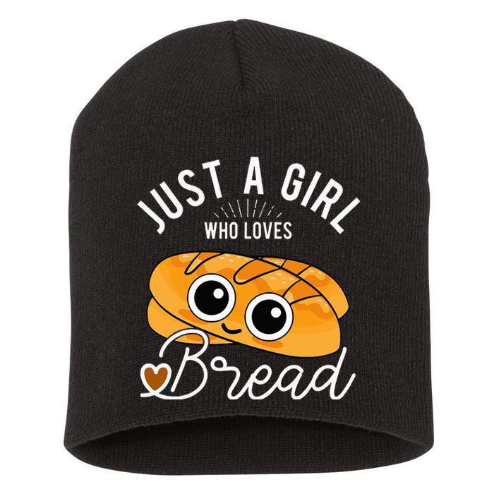 Just A Who Loves Bread Breadmaker Baking Funny Baker Short Acrylic Beanie