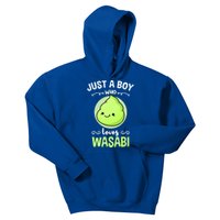 Just A Who Loves Wasabi Sushi Lover Gift Kids Hoodie