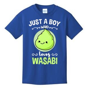 Just A Who Loves Wasabi Sushi Lover Gift Kids T-Shirt