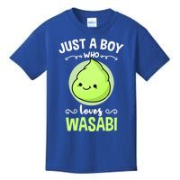 Just A Who Loves Wasabi Sushi Lover Gift Kids T-Shirt